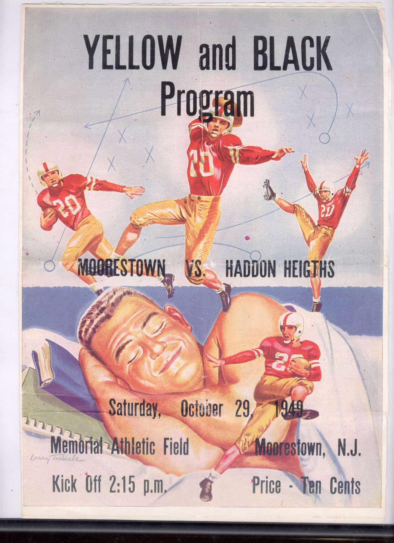 footballprogram-1949-10-29